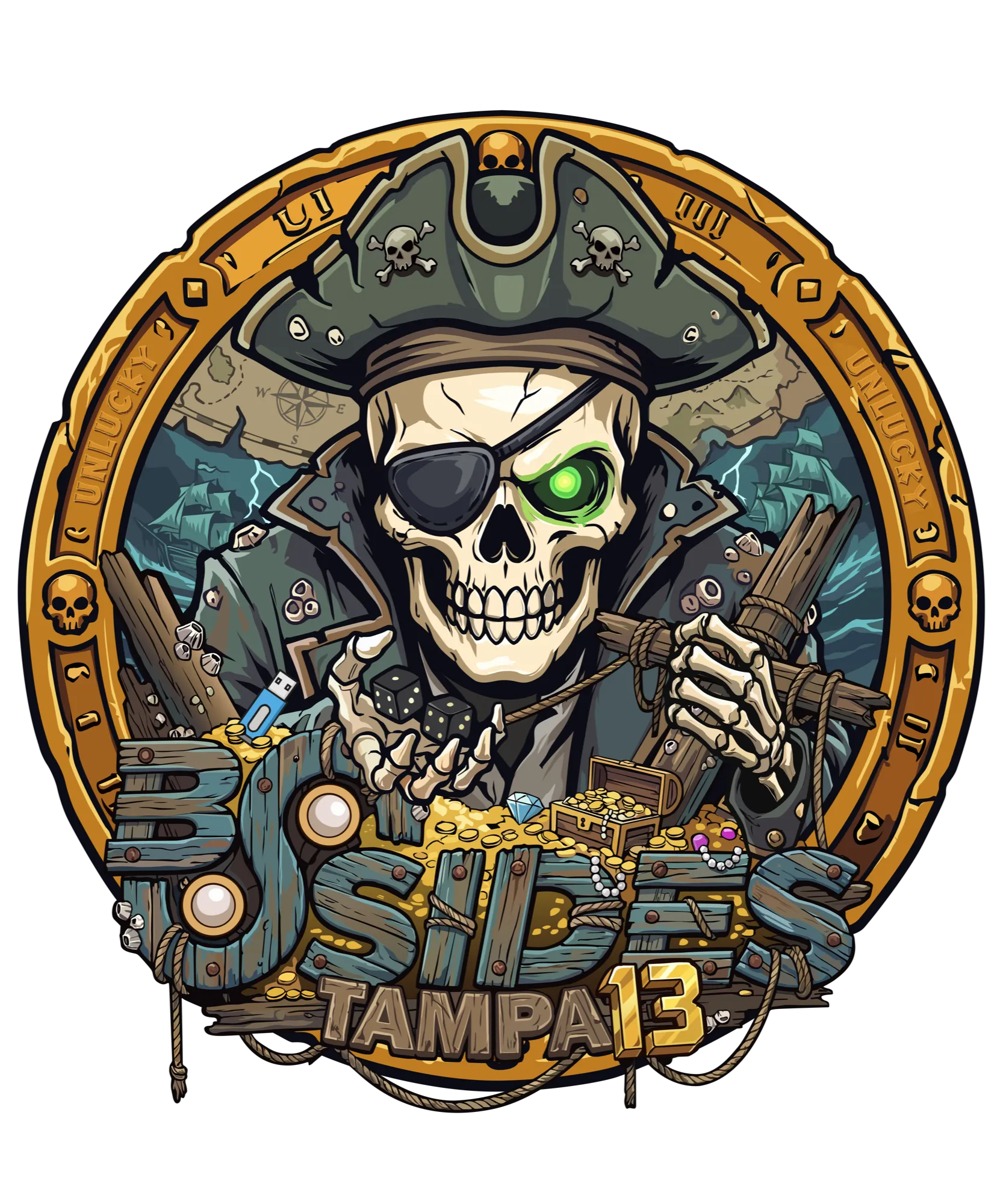 BSides Tampa 13 logo